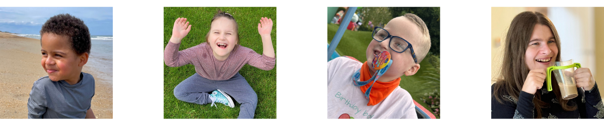 photos of 4 individuals living with AS